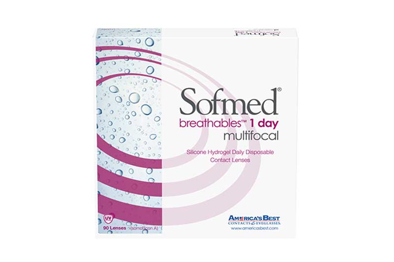 Sofmed Breathables 1-Day Multifocal High Add 90 Pack large view angle 0